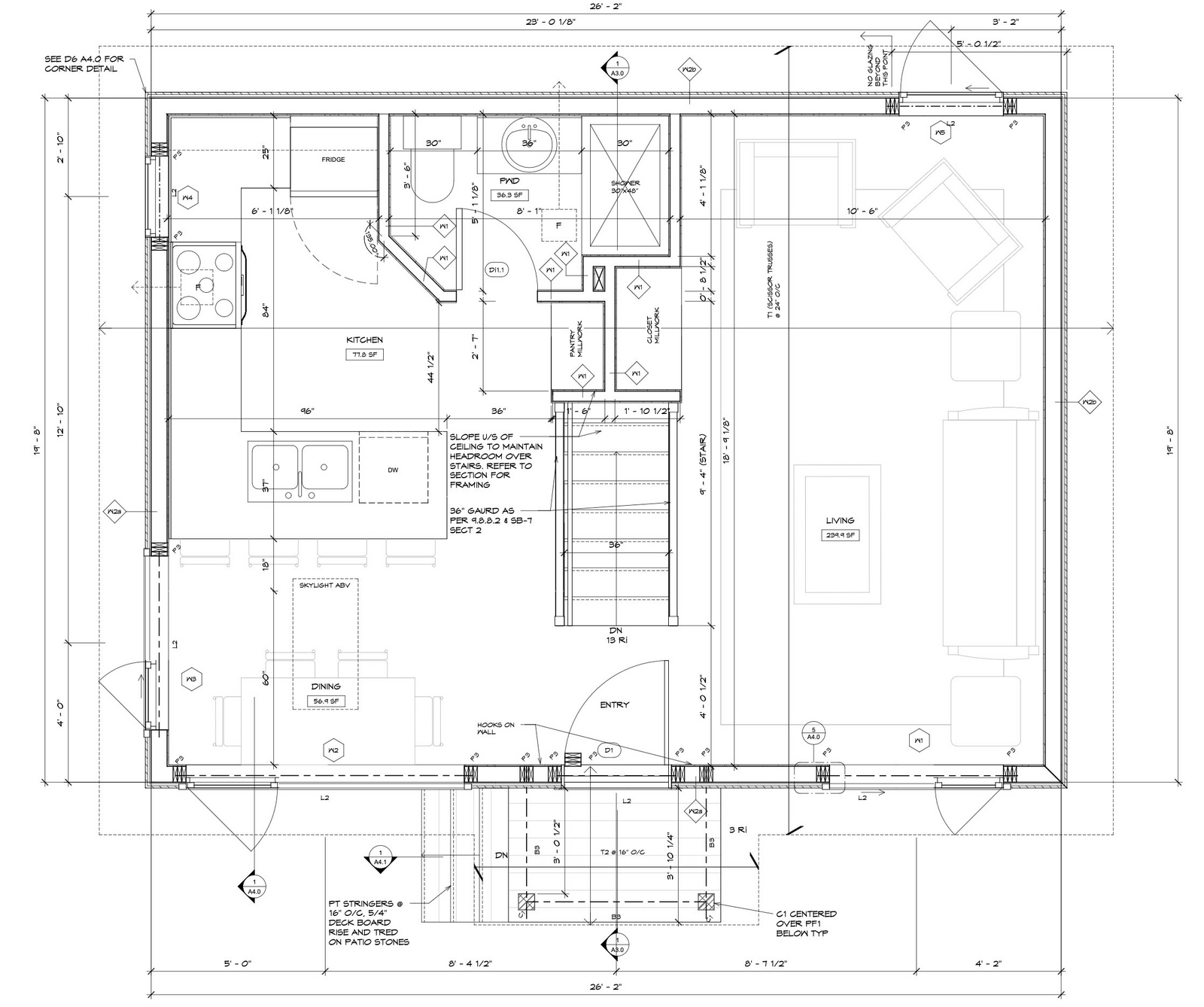 Coach house floor plan
